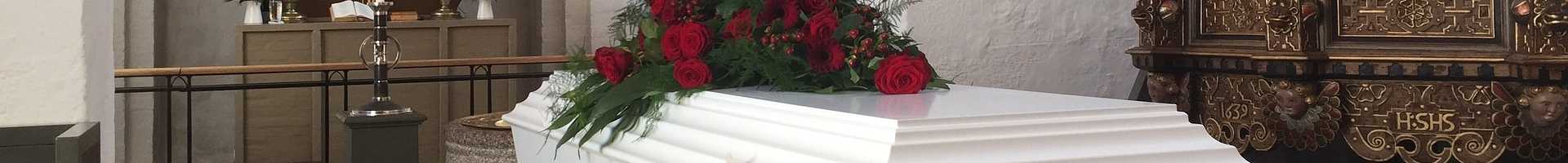 Casket with Roses